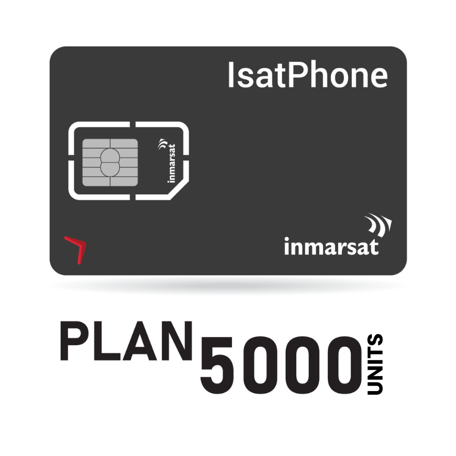 INMARSAT satellite Prepaid air time 5000 units (365 days)