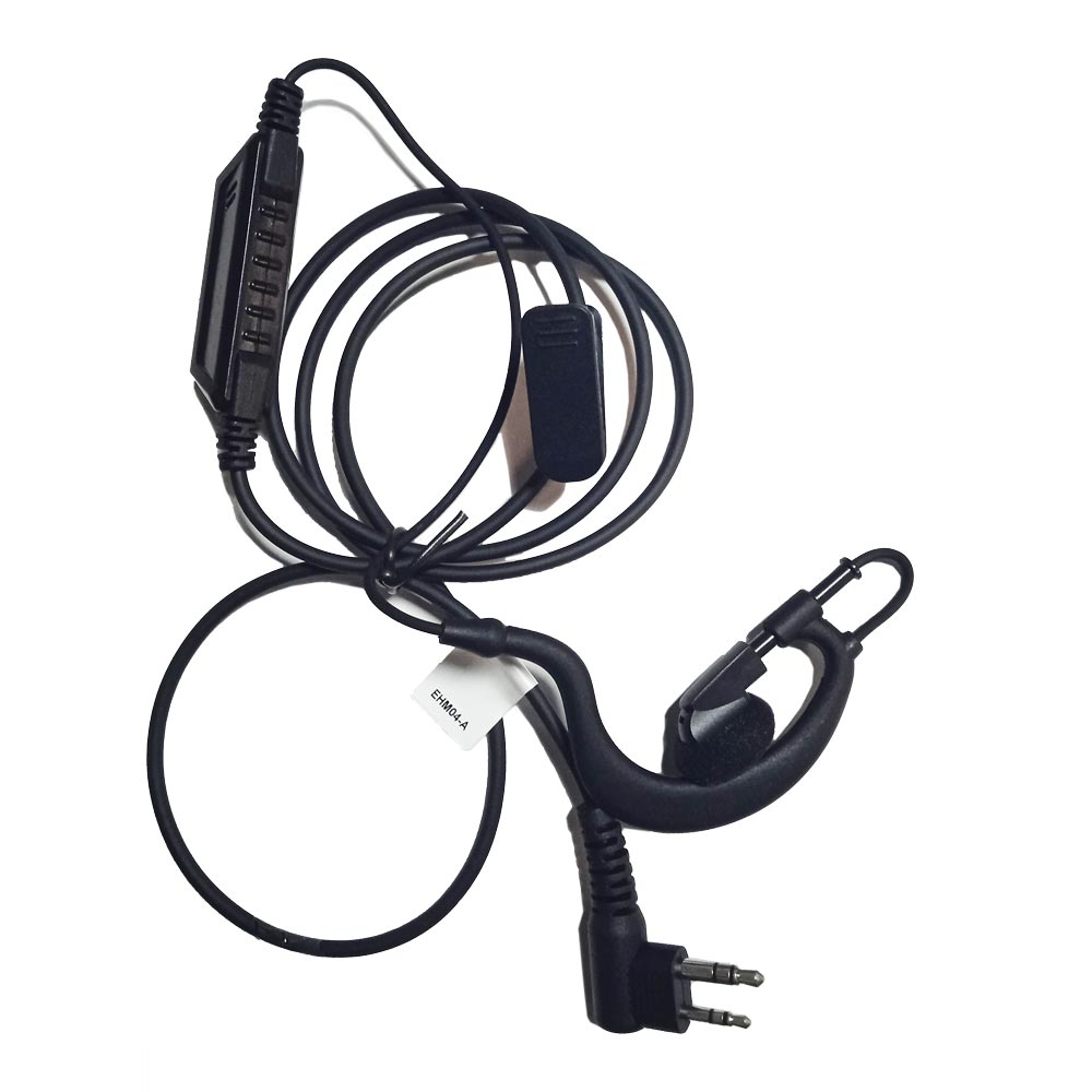 Manos libres Hytera EHM04 para radio portátil BD506 PD506 PD406 PD416 PD486