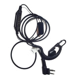 Manos libres Hytera EHM04 para radio portátil BD506 PD506 PD406 PD416 PD486