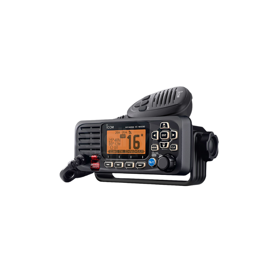 Icom IC-M330G VHF Radio móvil marino GPS SOS